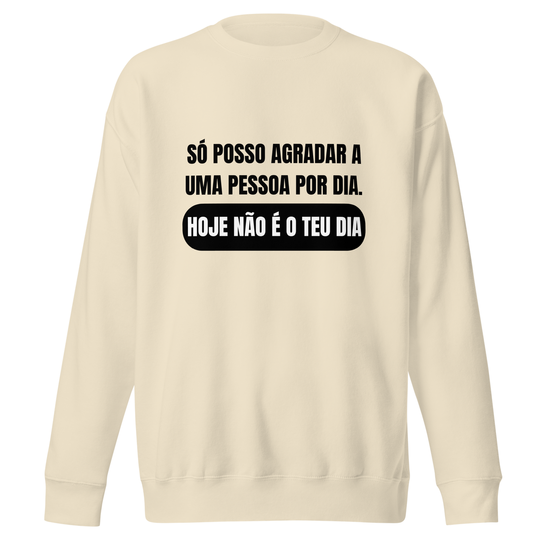 Sweatshirt - Hoje não é o teu dia!