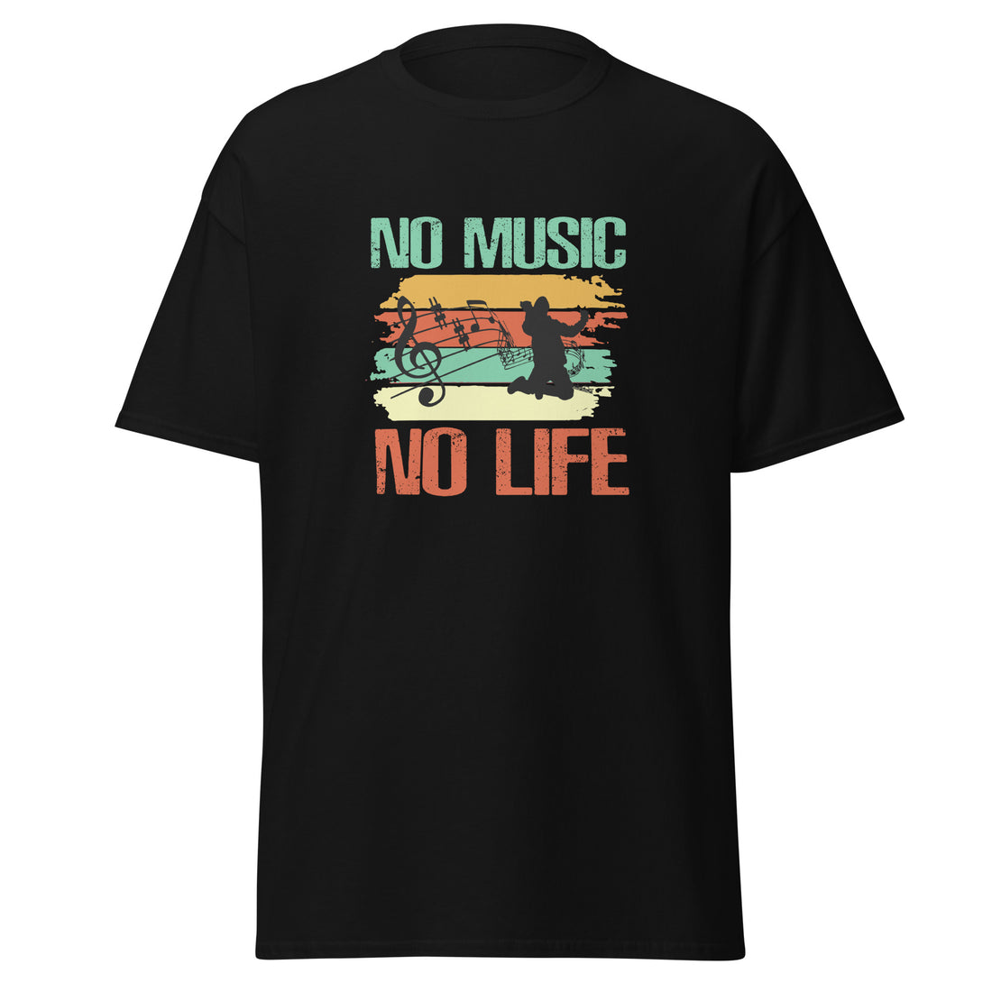 T-Shirt - No Music No Life
