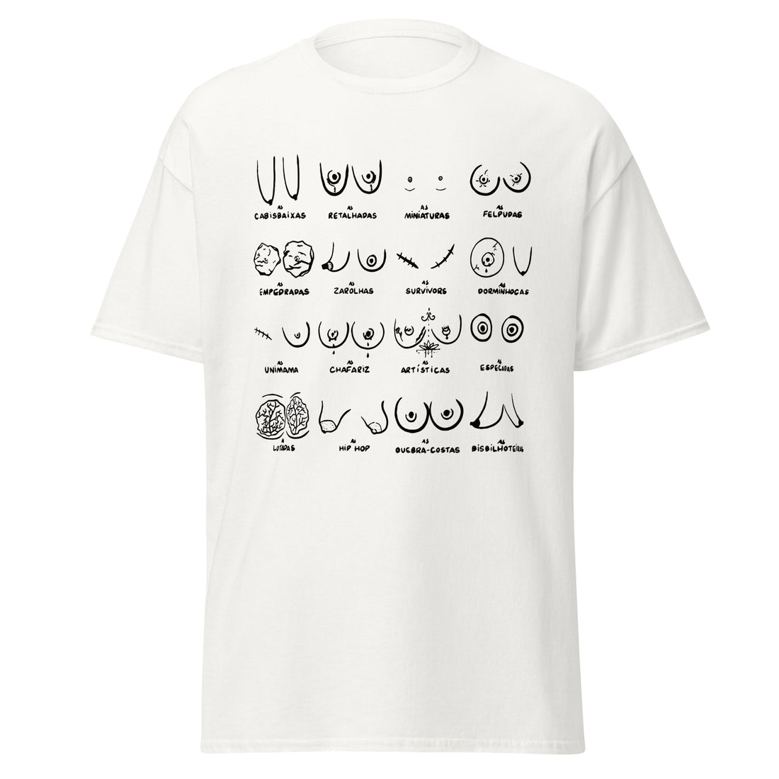 T-Shirt das Mamas - Branca