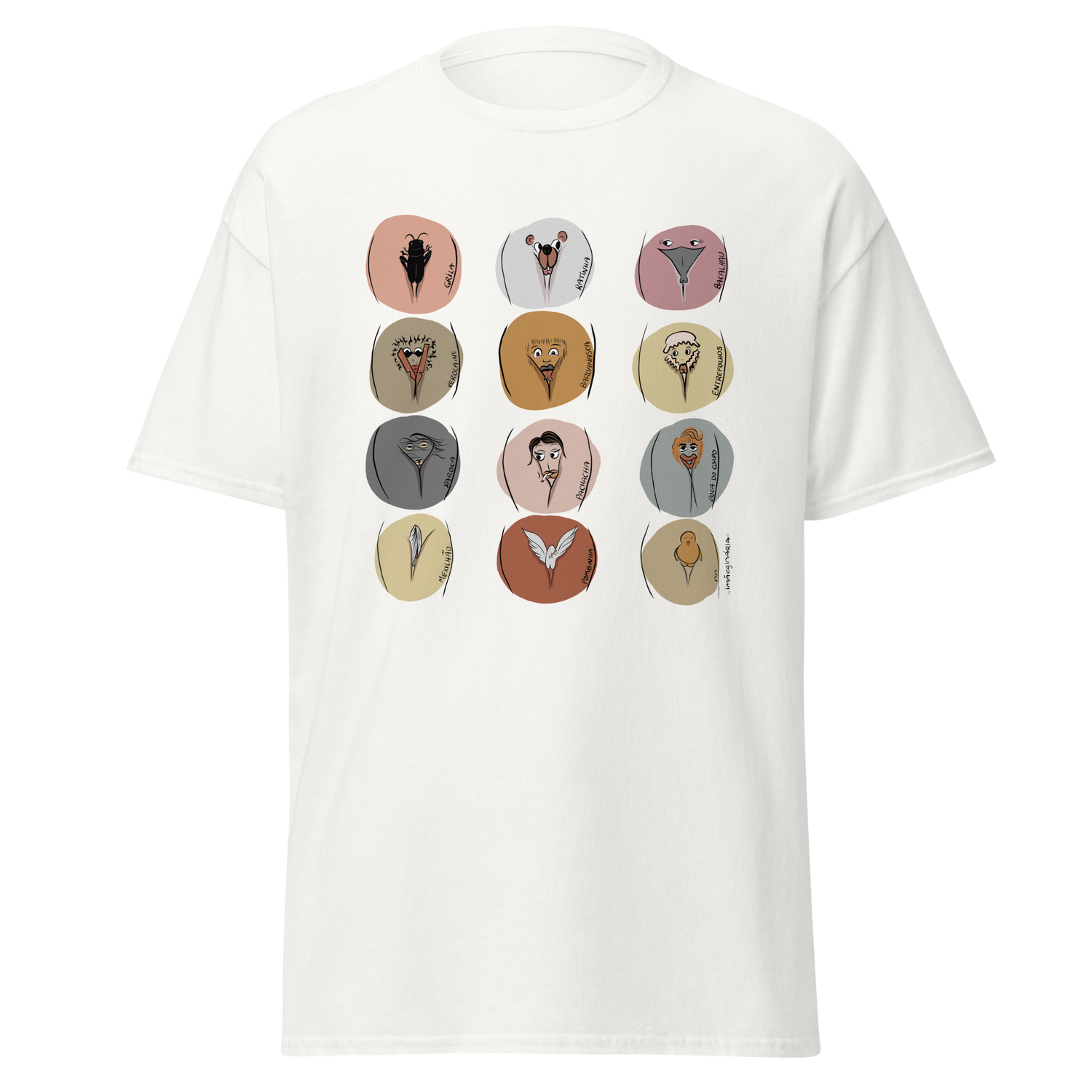 T-Shirt As Vulvas