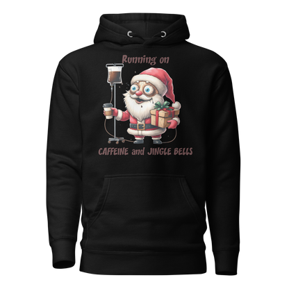 HOODIE - NATAL - CAFFEINE AND JINGLE BELLS