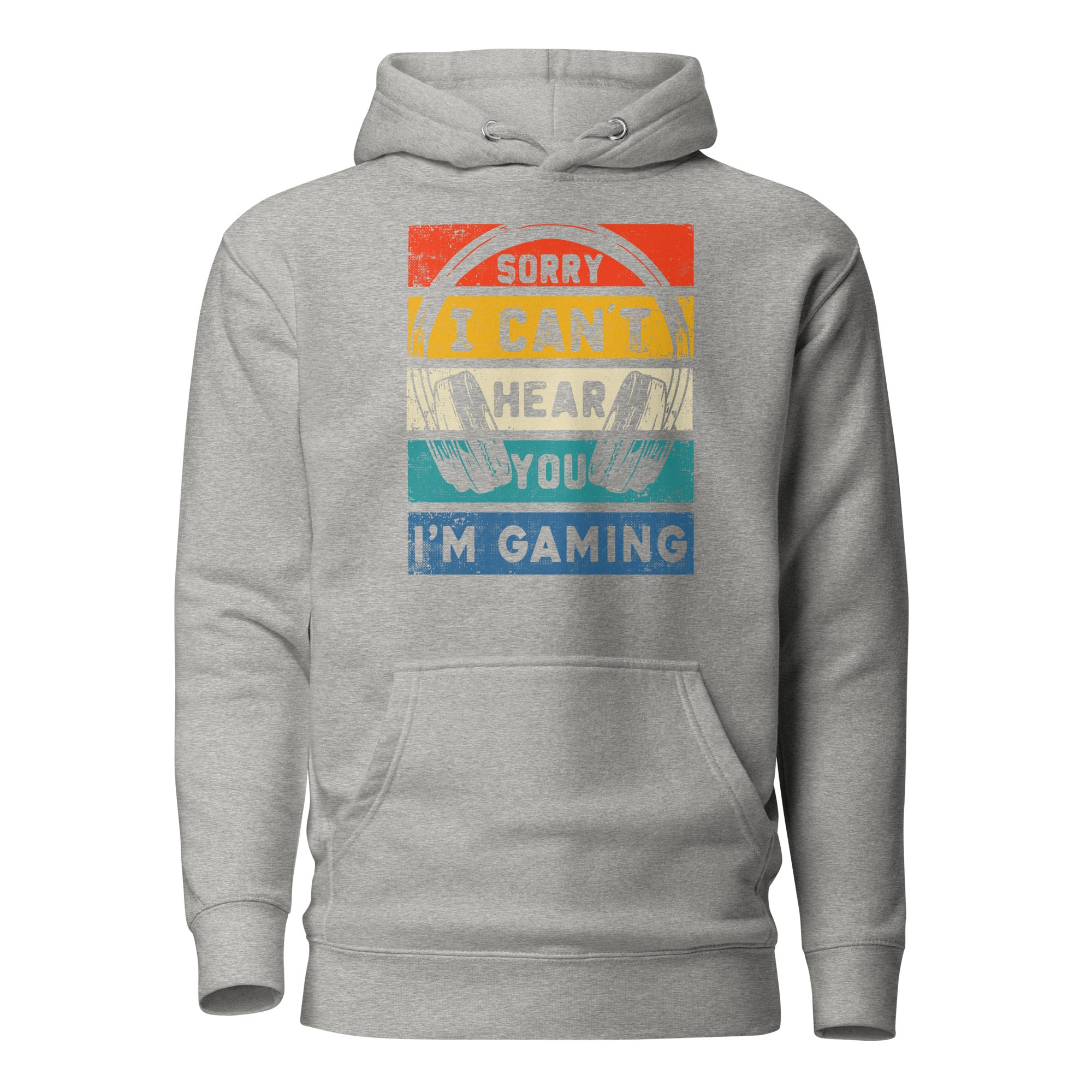 Hoodie - I Can´t Hear i´m Gaming