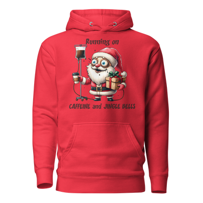 HOODIE - NATAL - CAFFEINE AND JINGLE BELLS