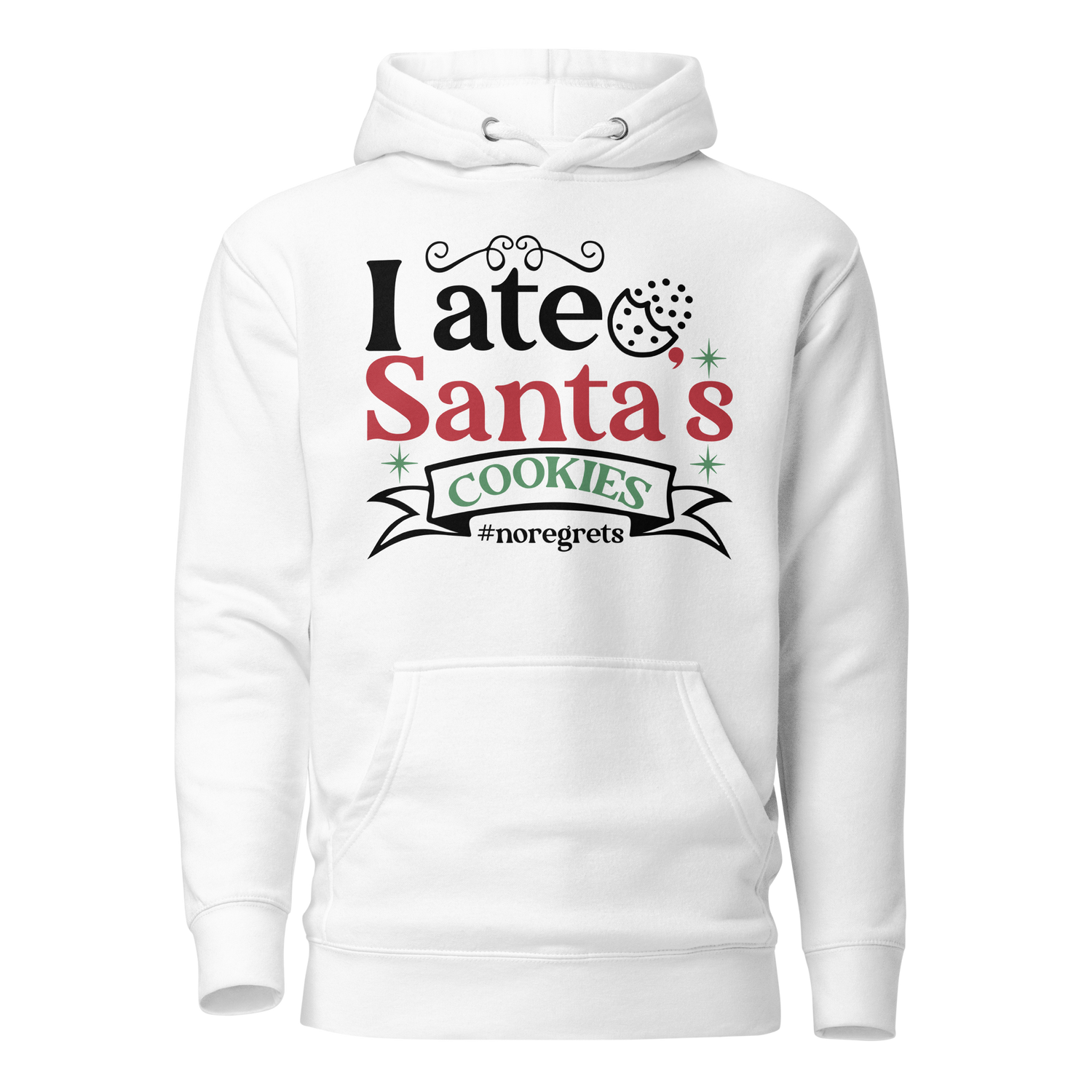 Hoodie - NATAL - I ate santa cookie