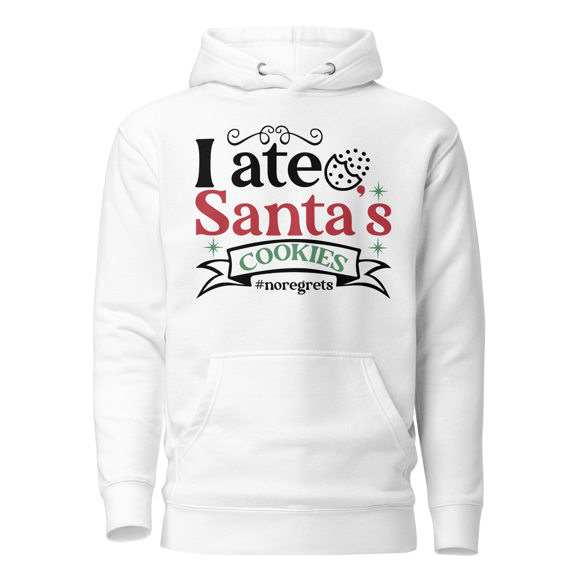 Hoodie - NATAL - I ate santa cookie