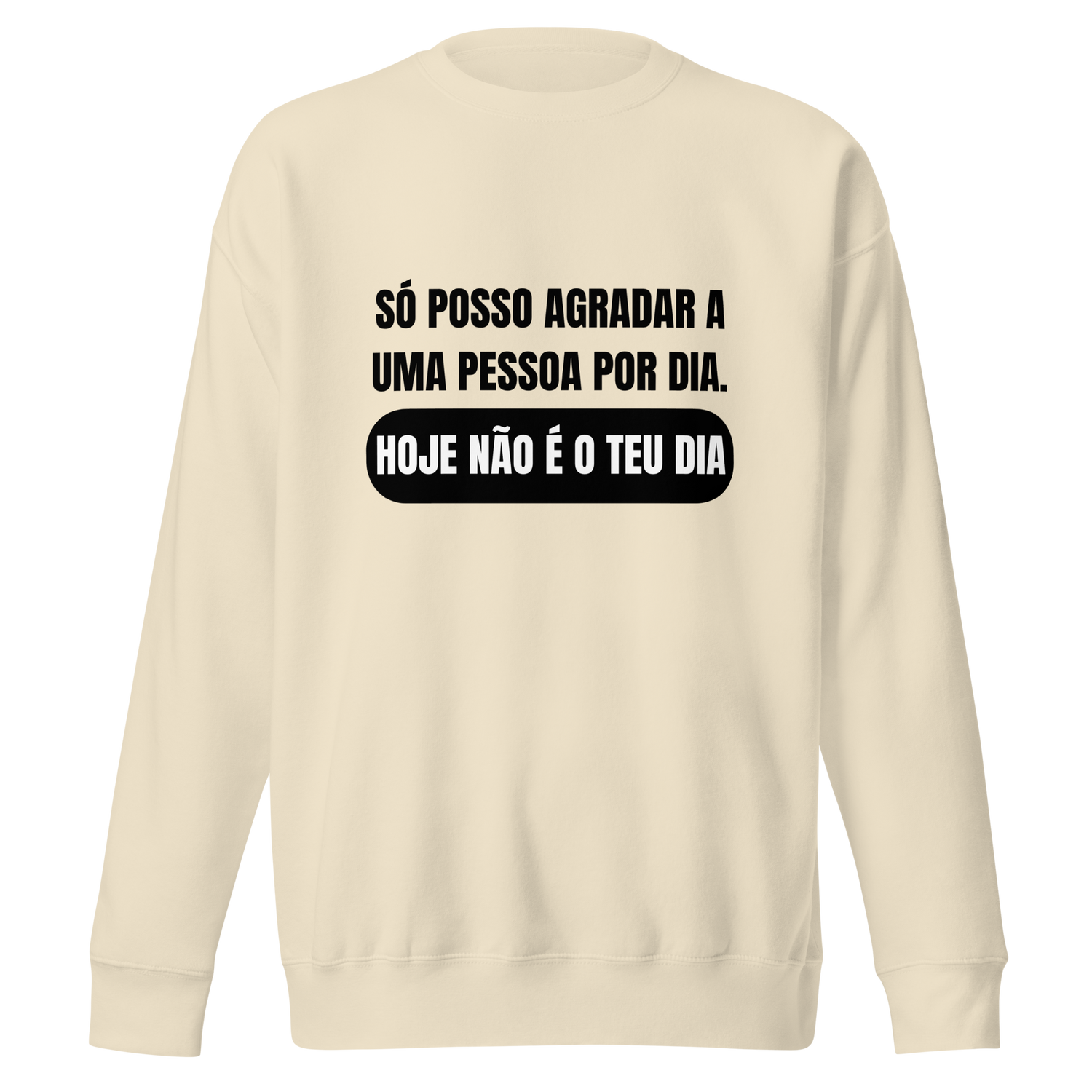 Sweatshirt - Hoje não é o teu dia!